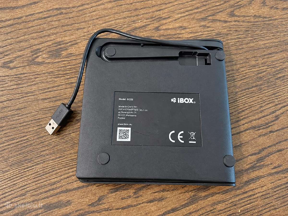 Išorinis Dvd/CD skaitytuvas ibox Ied02, Usb - nuotraukos Nr. 2
