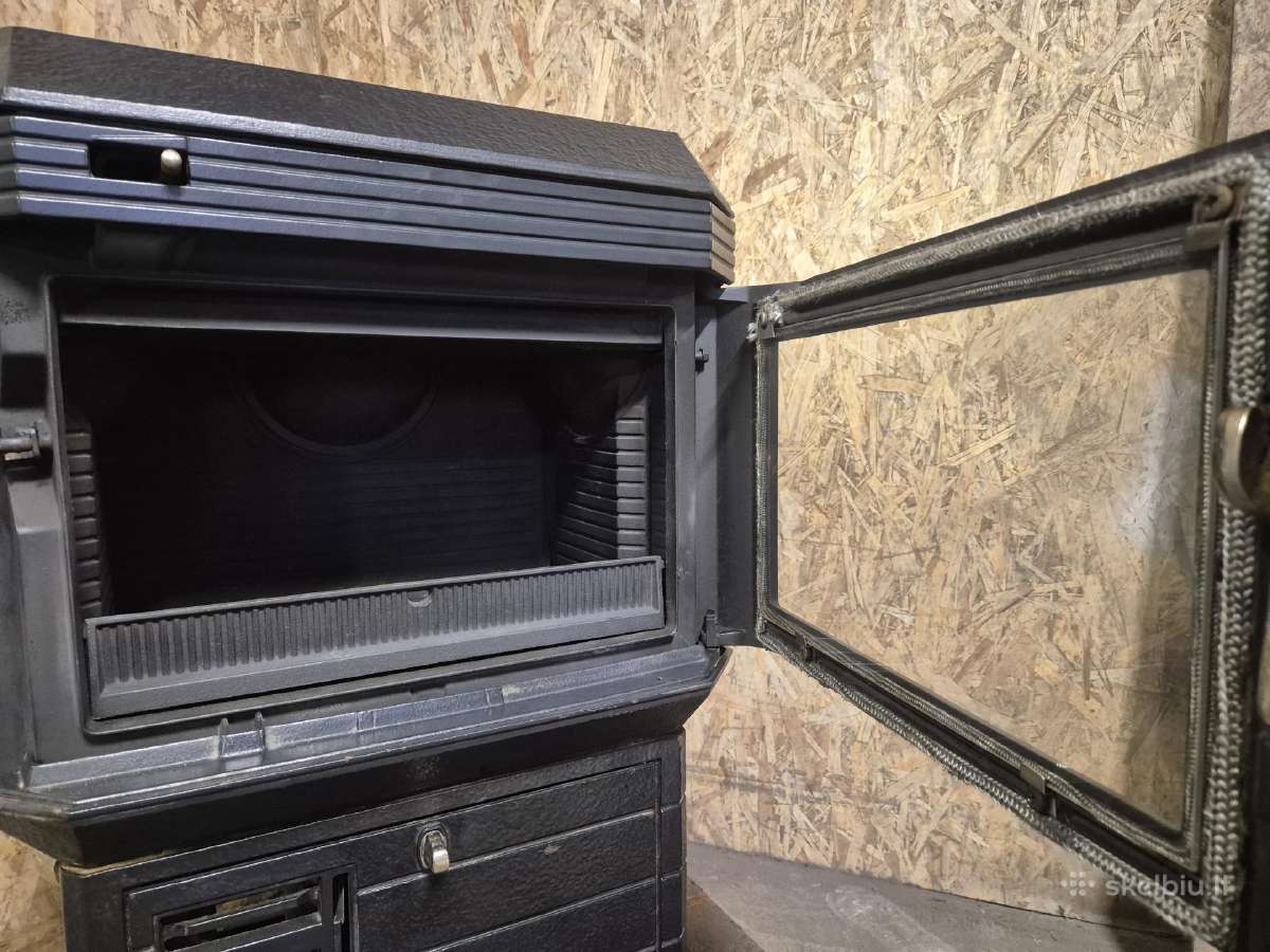 Norvegiška ketaus krosnelė Jotul Kf2000 - nuotraukos Nr. 4