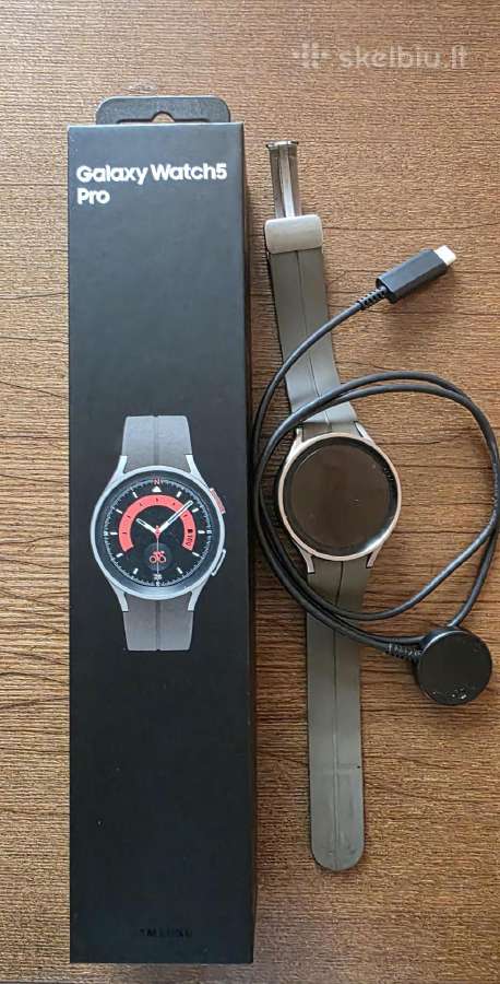 Parduodu samsung watch 5 pro - nuotraukos Nr. 2