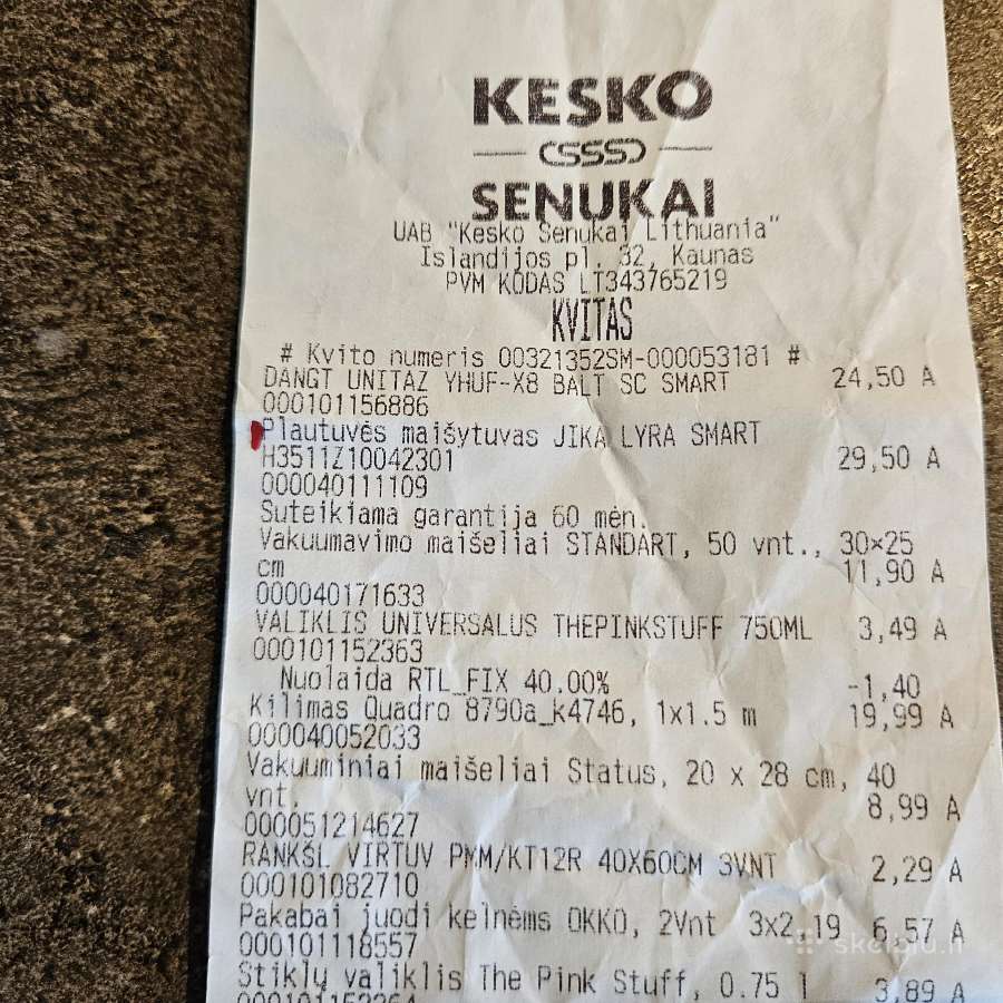 Plautuvės maišytuvas - nuotraukos Nr. 5