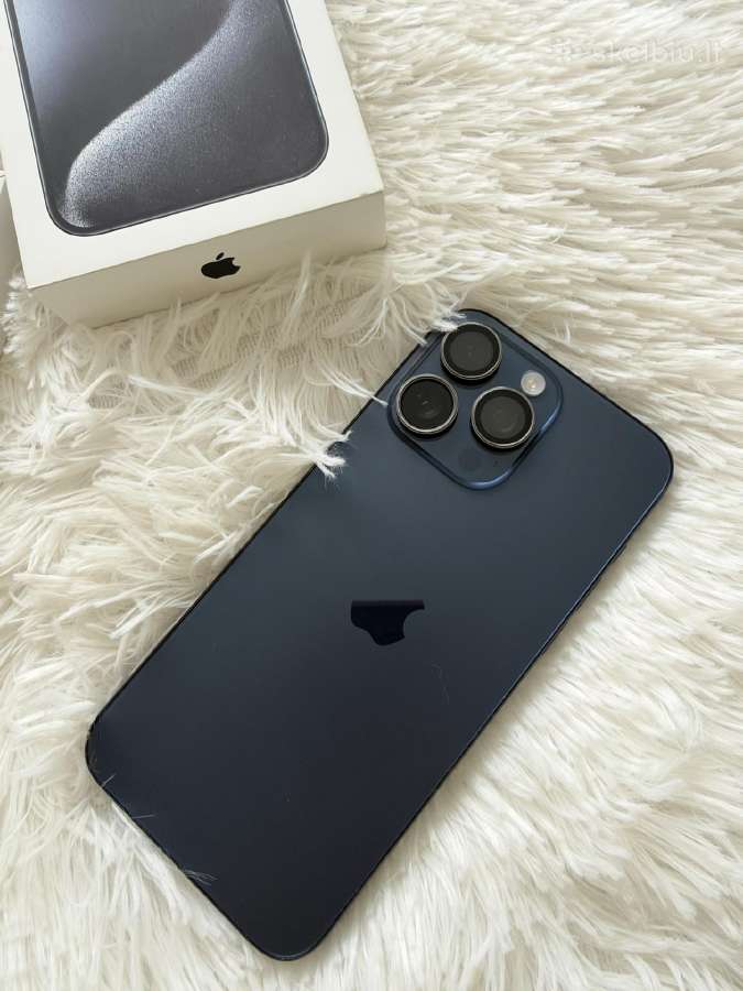 iPhone 15 Pro Max 256gb Blue Titanium - nuotraukos Nr. 2