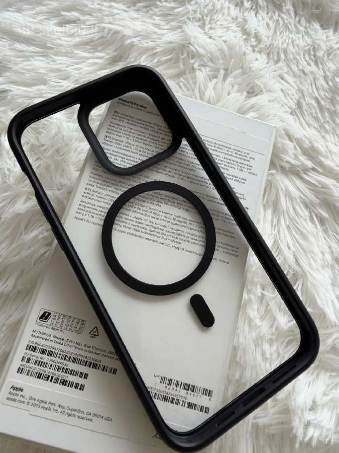 iPhone 15 Pro Max 256gb Blue Titanium - nuotraukos Nr. 10
