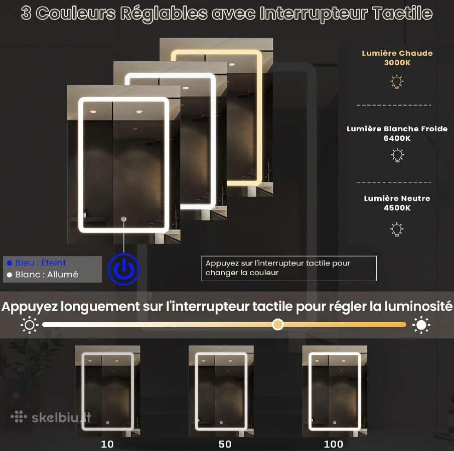 Nauja pakabinama vonios spintele su apšvietimu - nuotraukos Nr. 5