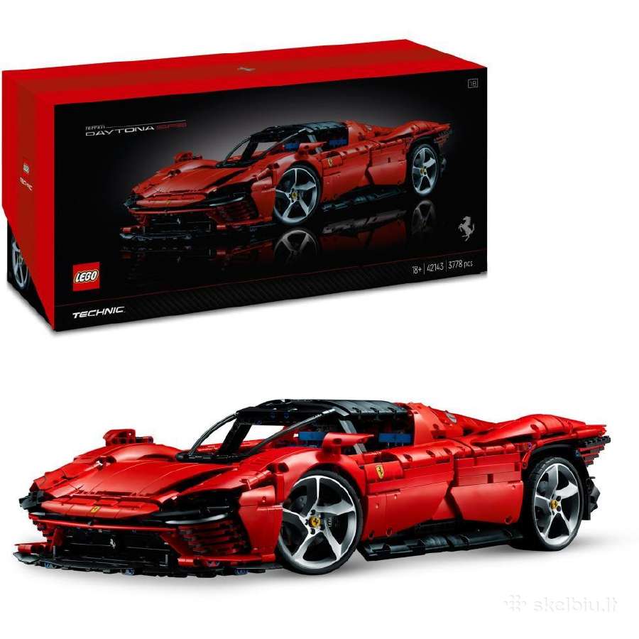 Naujas, originalus Lego Ferrari Daytona 42143 - nuotraukos Nr. 4