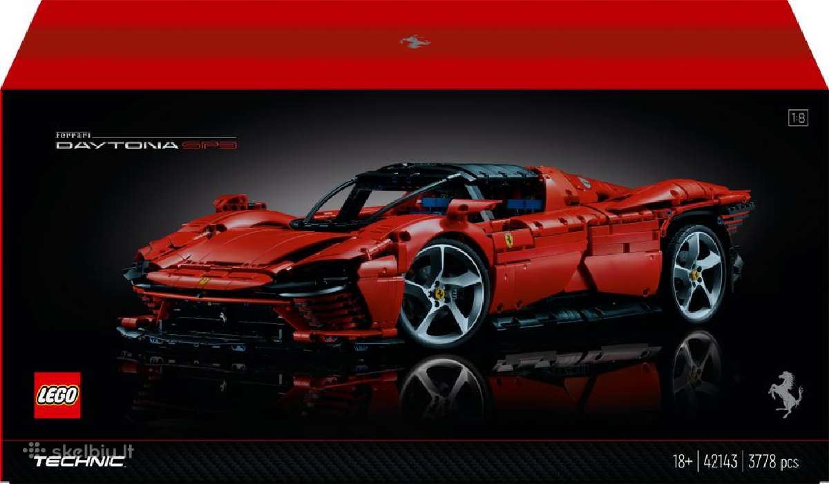 Naujas, originalus Lego Ferrari Daytona 42143 - nuotraukos Nr. 5