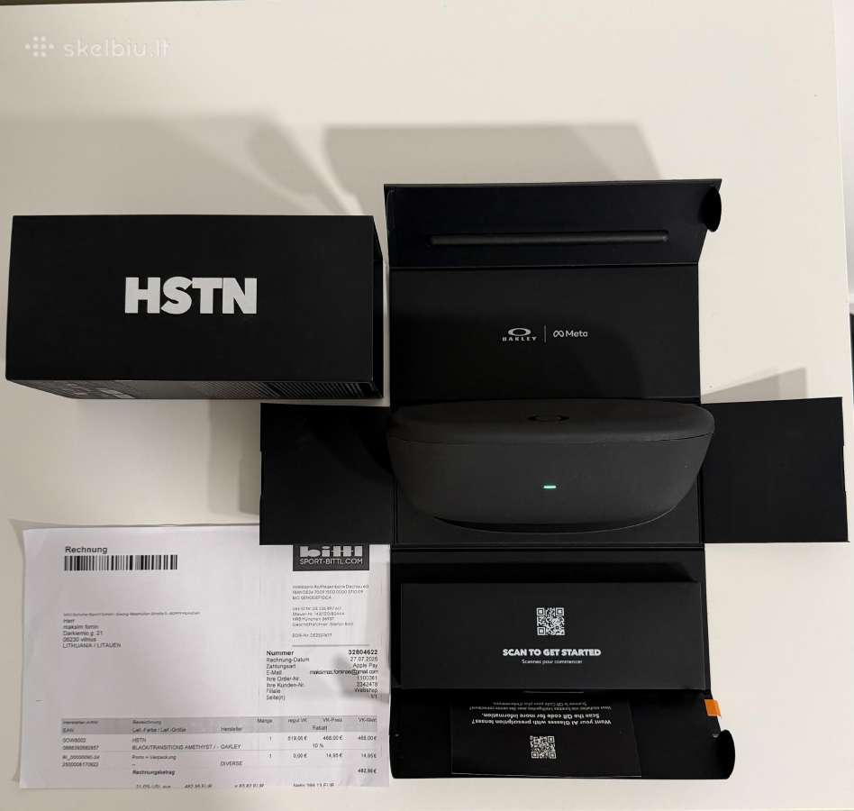 Oakley Meta Hstn – Black / Transitions Amethyst - nuotraukos Nr. 3