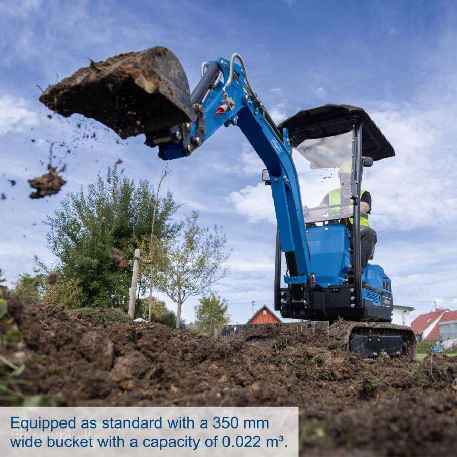 Mini-excavator Exc1400 Scheppach - nuotraukos Nr. 2