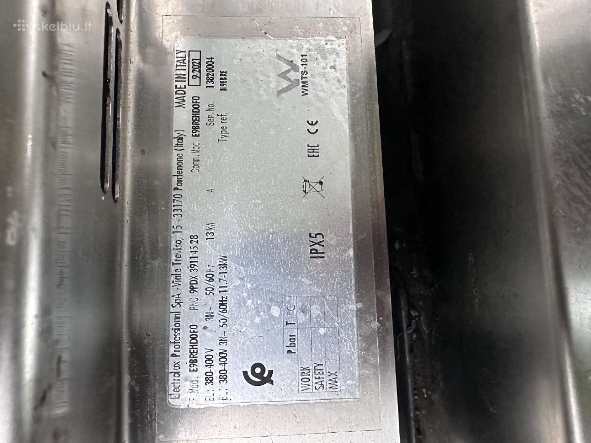 Electrolux Professional keptuvė-troškintuvė - nuotraukos Nr. 5