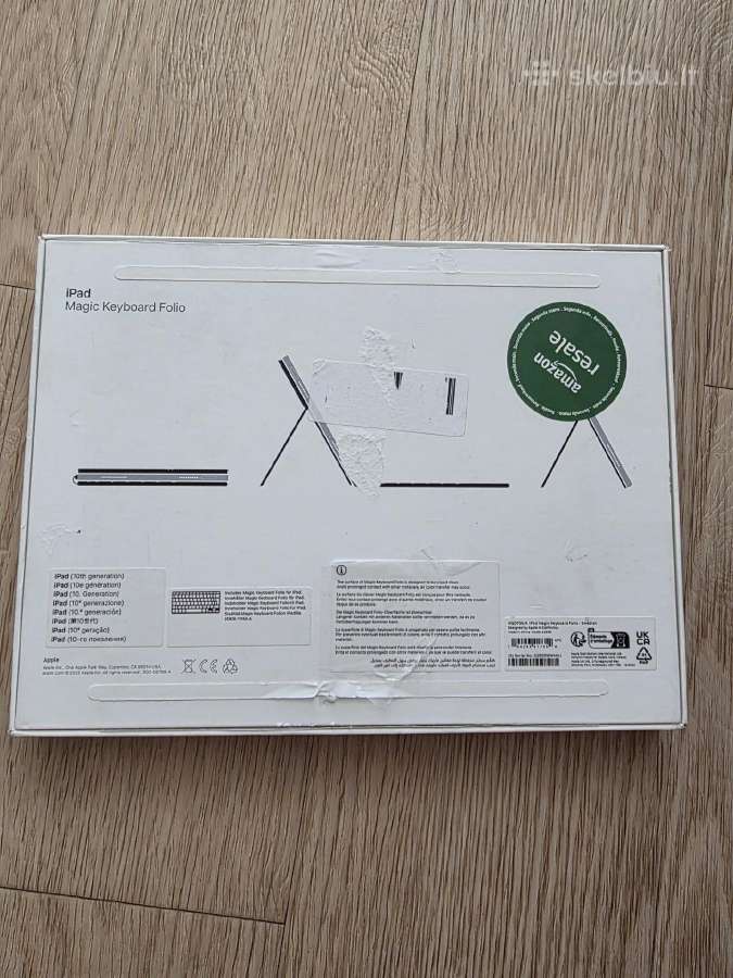 iPad Magic Keyboard Folio Mqdp3s/a - nuotraukos Nr. 2