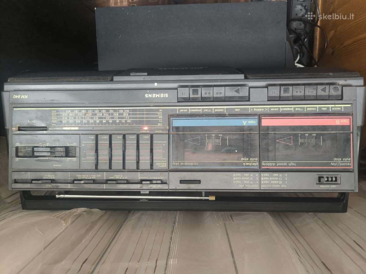 Magnetola Siemens Rm 840. - nuotraukos Nr. 2