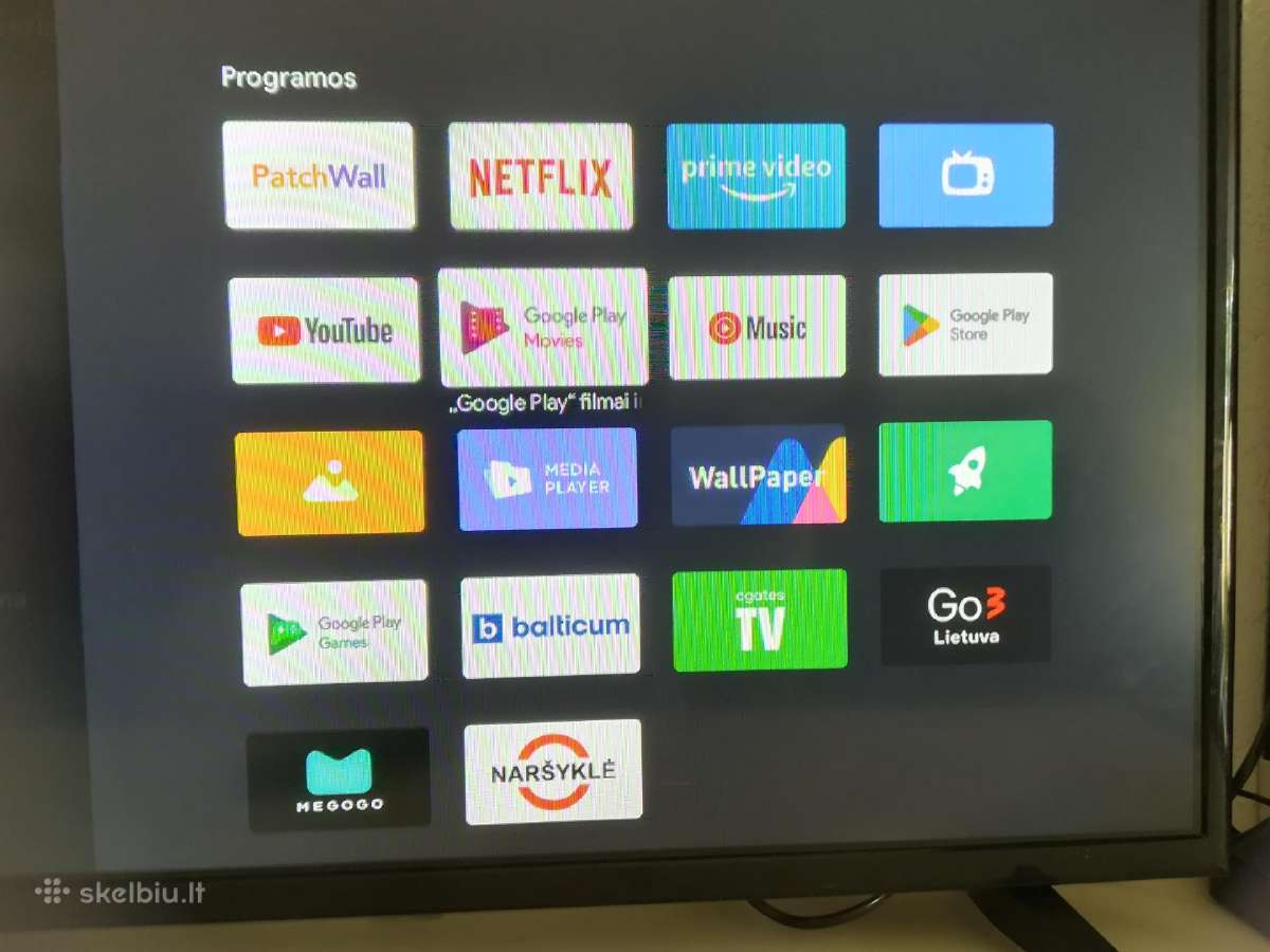 „xiaomi“ 82cm 32c Smart HD TV Go3 Youtube Wi-fi - nuotraukos Nr. 2