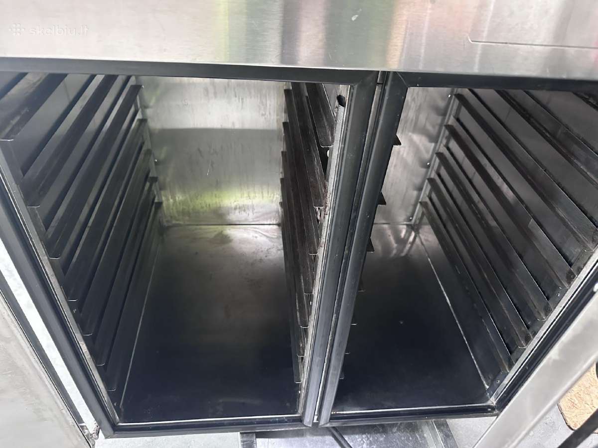 Šildomas marmitas spintelė 2x7 Gn1/1 - nuotraukos Nr. 3