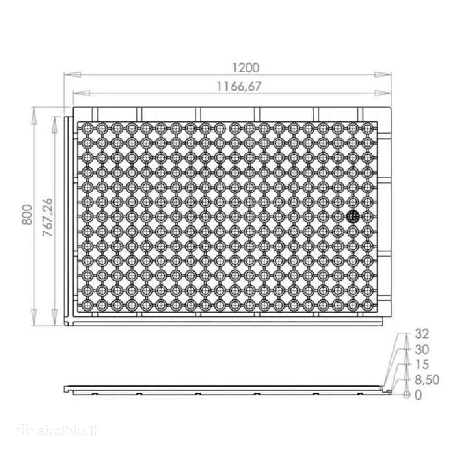 Laikino kelio plokštė Eurostal G 1200x800x32 - nuotraukos Nr. 6