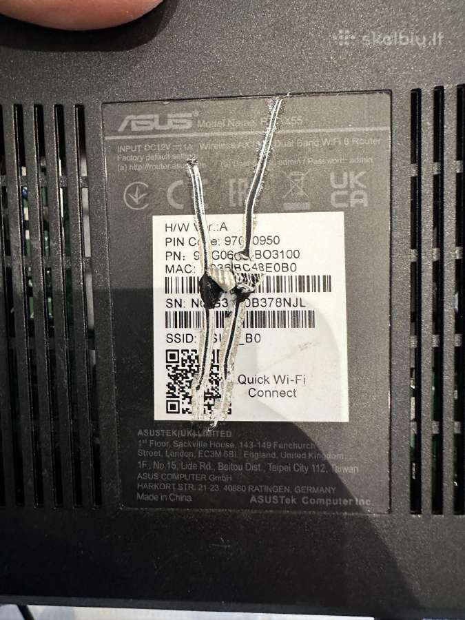 Asus Rt-ax55 maršrutizatorius - nuotraukos Nr. 3