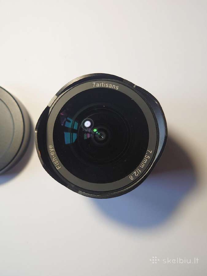 7artisans 7.5mm f/2.8 Fisheye Lens, E-mount - nuotraukos Nr. 5