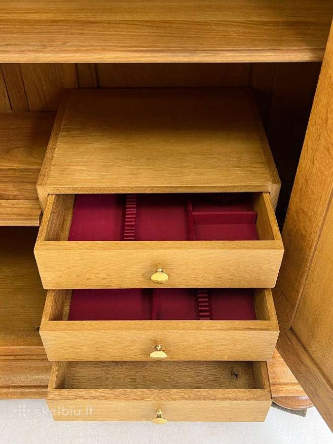 Ąžuolinė keturių durų komoda - nuotraukos Nr. 7