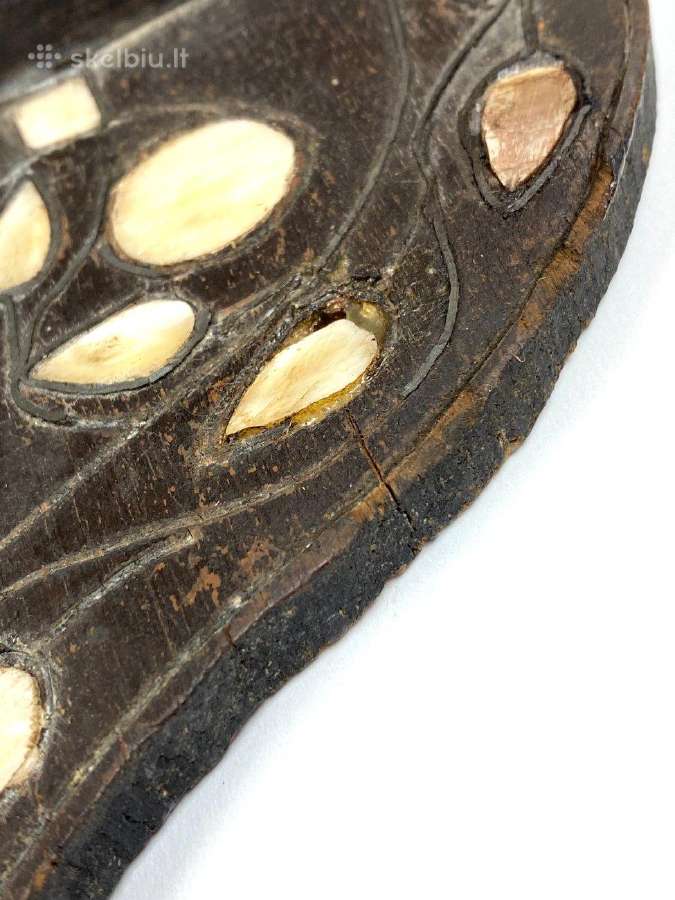 Sieninė, pakabinama lentyna su perlamutru - nuotraukos Nr. 14