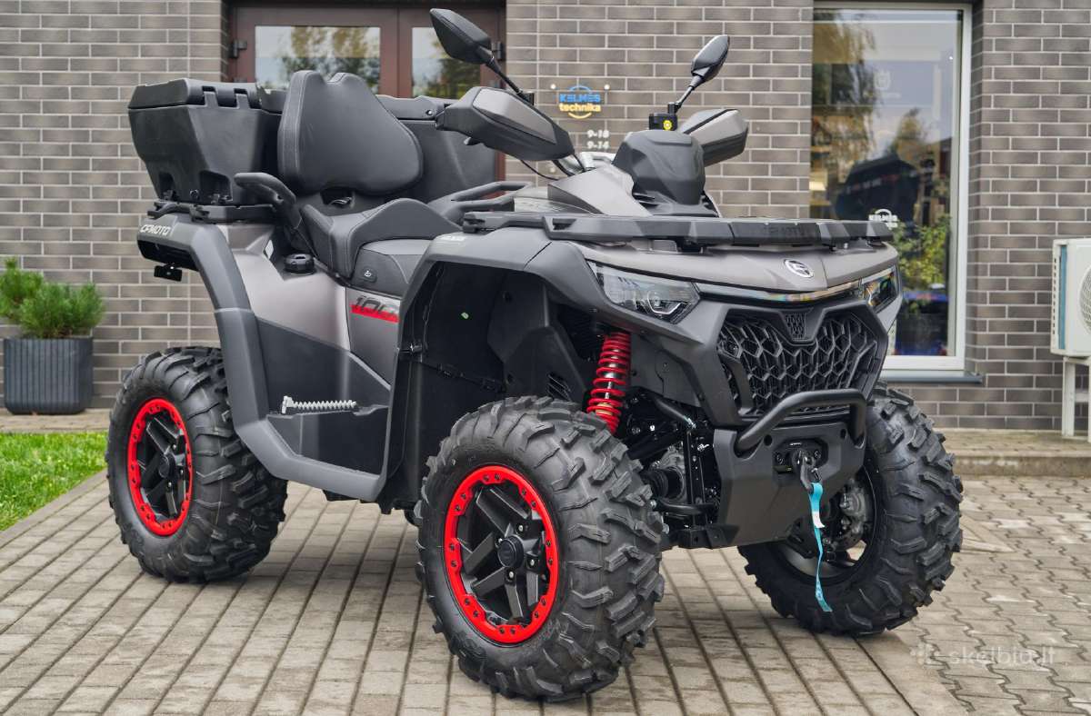 Naujasis Cfmoto Cforce 1000 G3 keturratis 63kw - nuotraukos Nr. 9