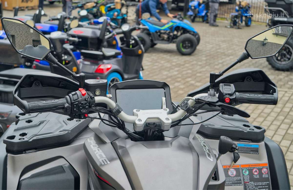 Naujasis Cfmoto Cforce 1000 G3 keturratis 63kw - nuotraukos Nr. 10