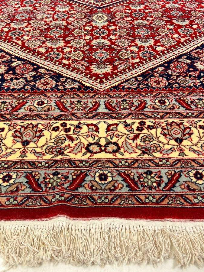 Vilnonis rankų darbo kilimas Bidjar - nuotraukos Nr. 9