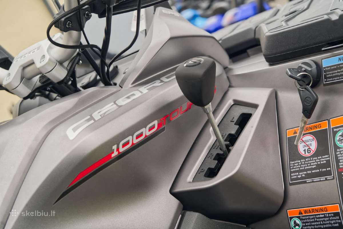 Naujasis Cfmoto Cforce 1000 G3 keturratis 63kw - nuotraukos Nr. 14