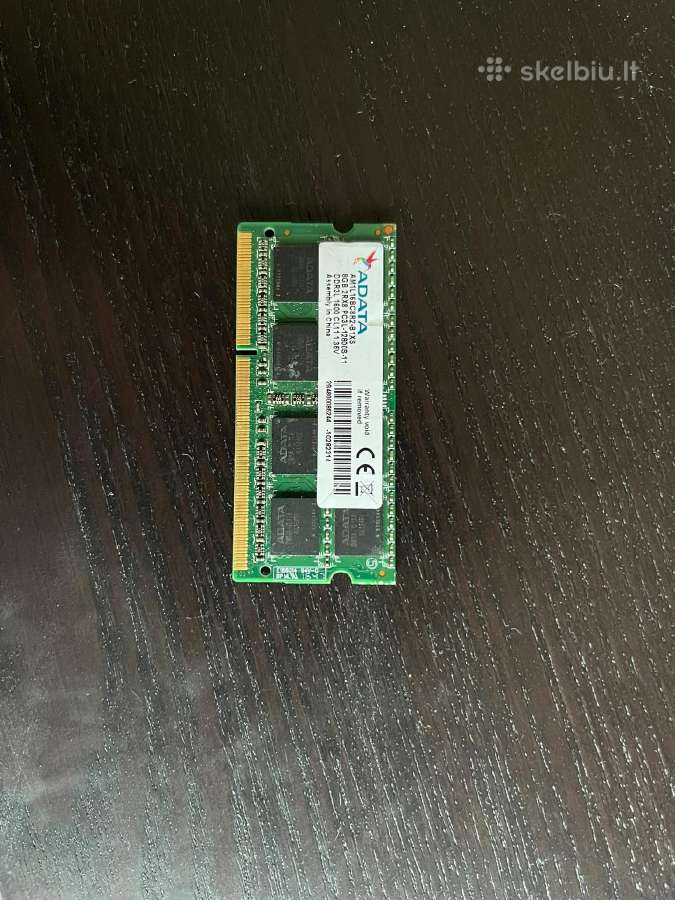 Samsung 8gb Ddr3 1600mhz RAM atmintis - nuotraukos Nr. 2