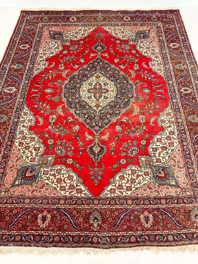 Persiškas rankų darbo kilimas Tabriz - nuotraukos Nr. 3