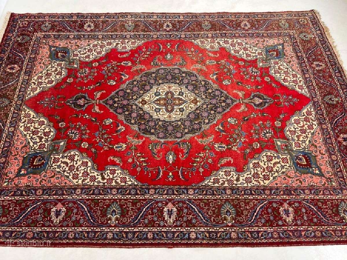Persiškas rankų darbo kilimas Tabriz - nuotraukos Nr. 4