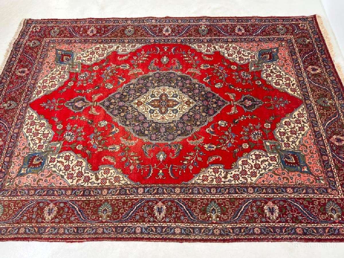 Persiškas rankų darbo kilimas Tabriz - nuotraukos Nr. 5