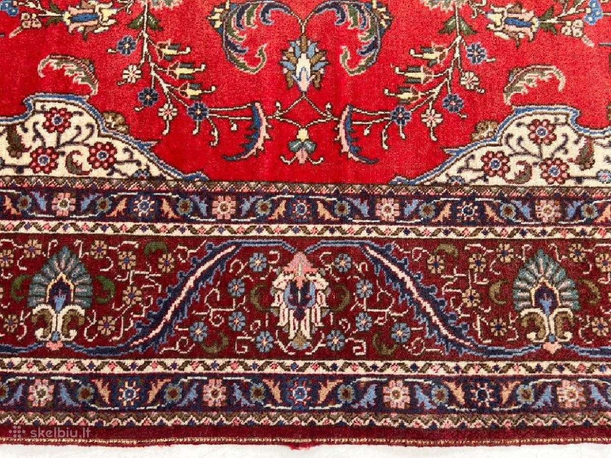 Persiškas rankų darbo kilimas Tabriz - nuotraukos Nr. 7