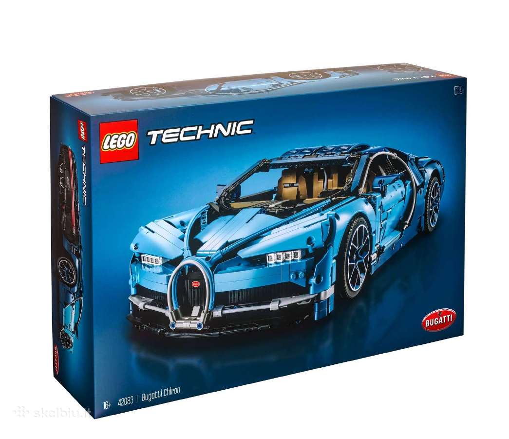 Lego Technic 42083 Bugatti Chiron - nuotraukos Nr. 4