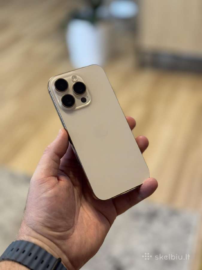 Apple iPhone 16 Pro, 256gb su garantija! - nuotraukos Nr. 2