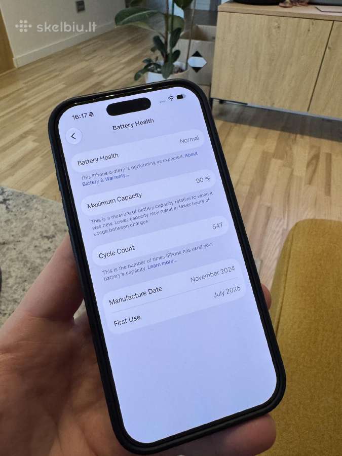 Apple iPhone 16 Pro, 256gb su garantija! - nuotraukos Nr. 8