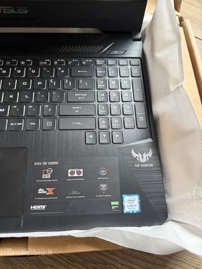 Asus Tuf Gaming Fx505g Kompiuteris - nuotraukos Nr. 5