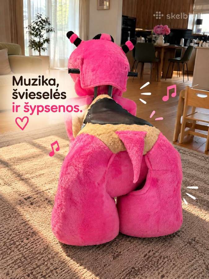 Pliušiniai važiuojantys žaislai - nuotraukos Nr. 5