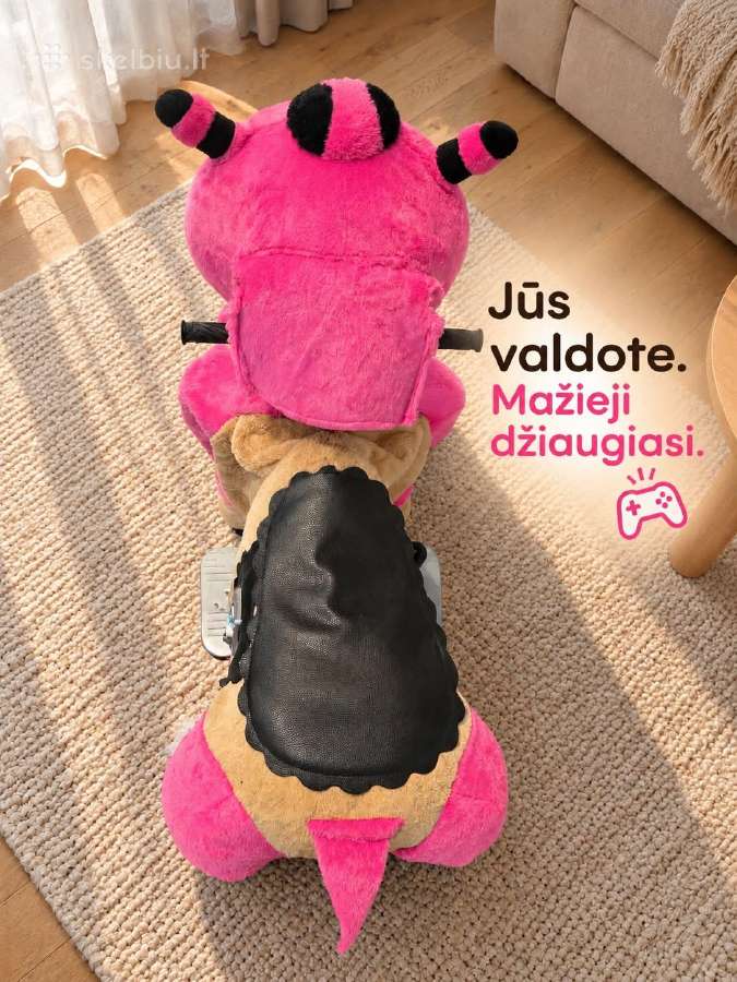 Pliušiniai važiuojantys žaislai - nuotraukos Nr. 6