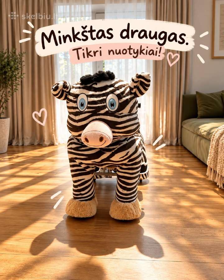 Pliušiniai važiuojantys žaislai - nuotraukos Nr. 8