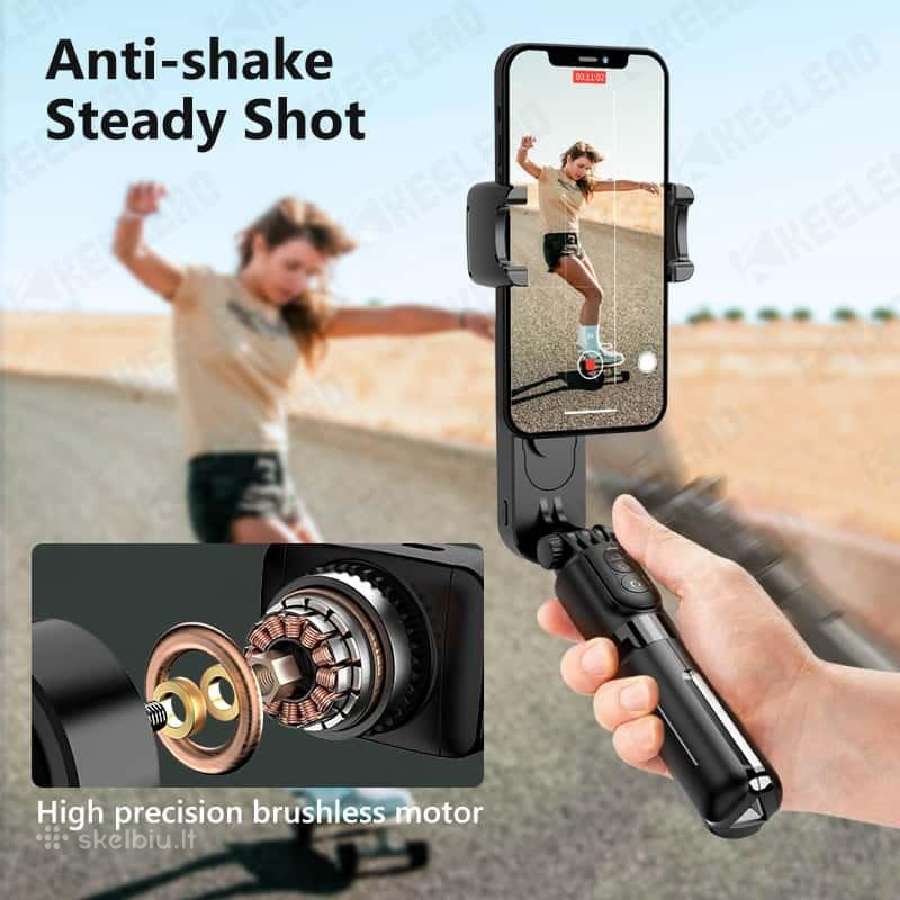 Keelead L09 Pro telefono stabilizatorius (gimbal) - nuotraukos Nr. 2