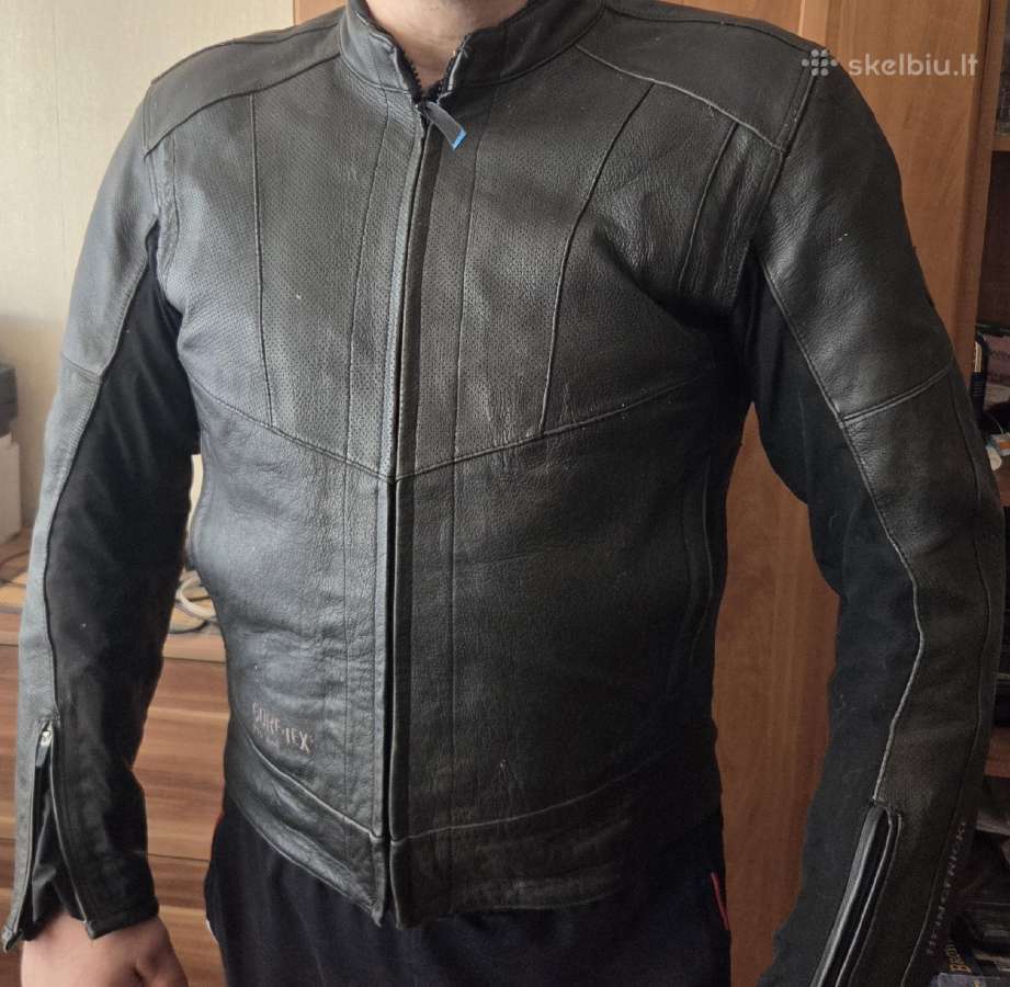Hein Gericke natūralios odos moto striukė, XXL dyd - nuotraukos Nr. 2