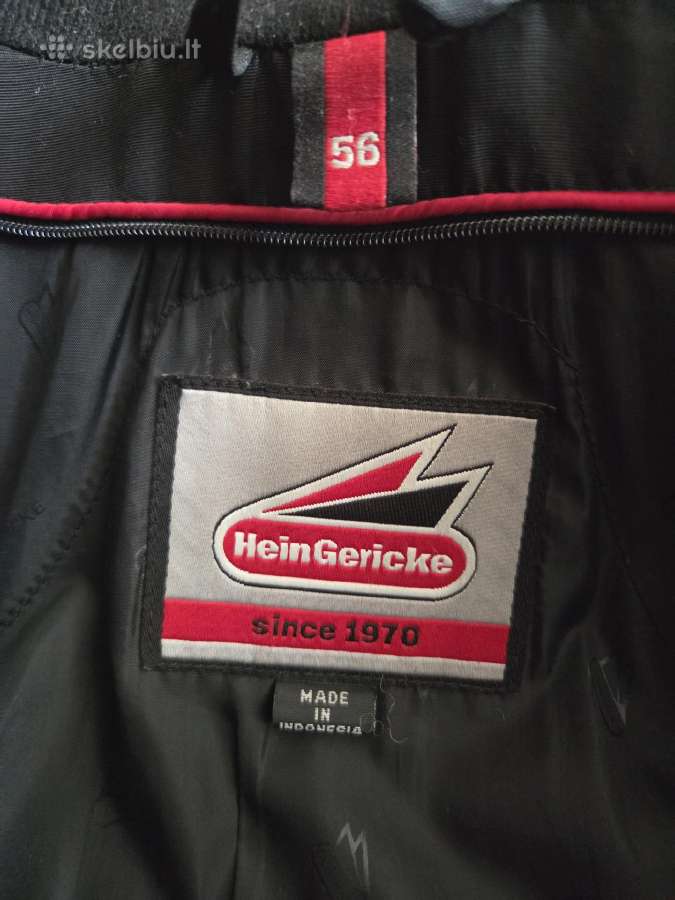 Hein Gericke natūralios odos moto striukė, XXL dyd - nuotraukos Nr. 6