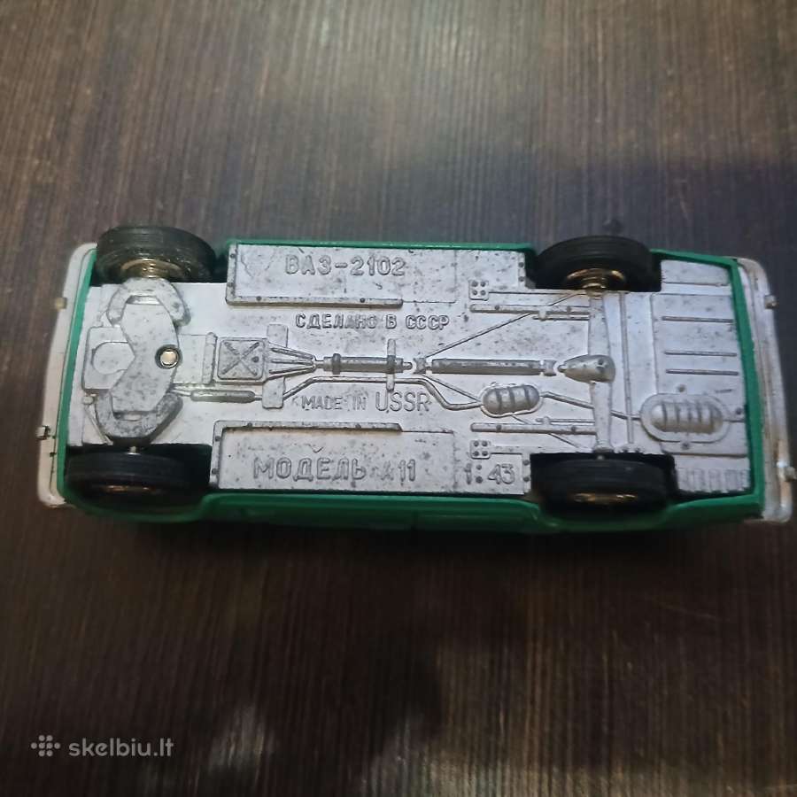Sovietinė metalinė mašinėlė Žiguli - nuotraukos Nr. 8