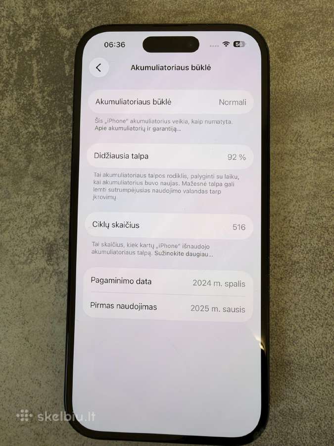 Telefonas - iPhone 16 - nuotraukos Nr. 10