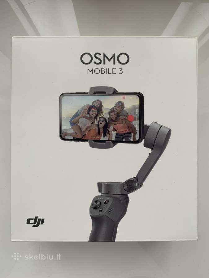 Dji osmo mobile 3 telefono stabilizatorius - nuotraukos Nr. 2