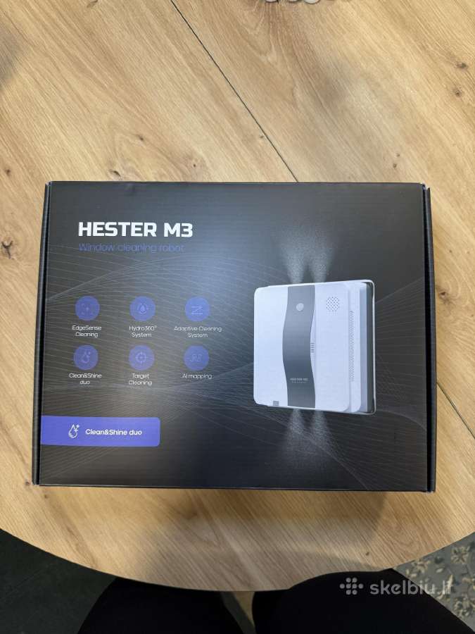 Hester M3 langų valymo robotas naujas - nuotraukos Nr. 5