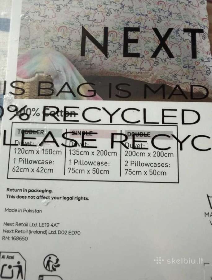 100% medvilninis patalynės komplektas - nuotraukos Nr. 4