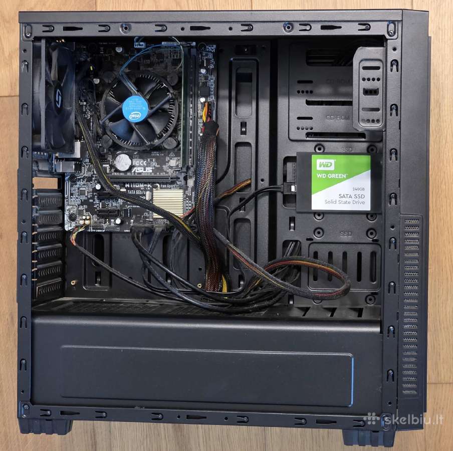 Pc i3-7100 3.9 GHz / 4 GB / 240 GB - nuotraukos Nr. 9