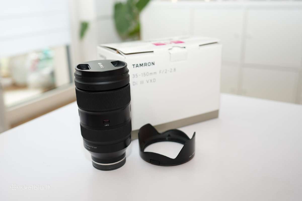 Tamron 35-150 f2-2.8 Sony E mount - nuotraukos Nr. 3