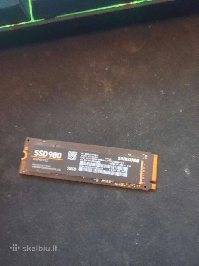 Samsung SSD 980 500gb - nuotraukos Nr. 2