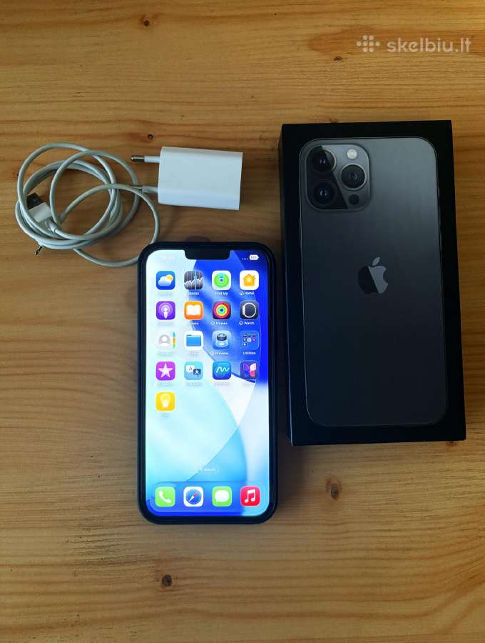Apple iPhone 13 Pro Max 128 GB Graphite 91% - nuotraukos Nr. 3