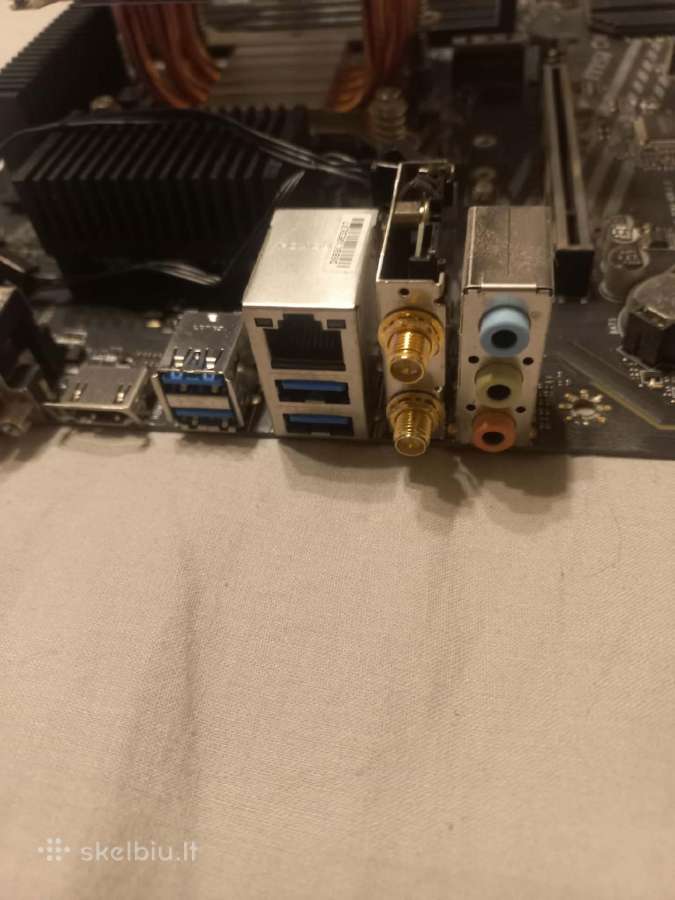 Intel Core i7-10700k Msi B460m Pro-vdh WiFi - nuotraukos Nr. 2